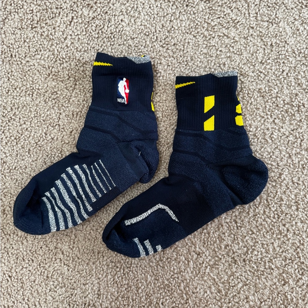 Nike NBA Authentics Power Grip Elite Ankle Socks Mile High Men Sz L 8-12